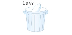 1日使い捨て